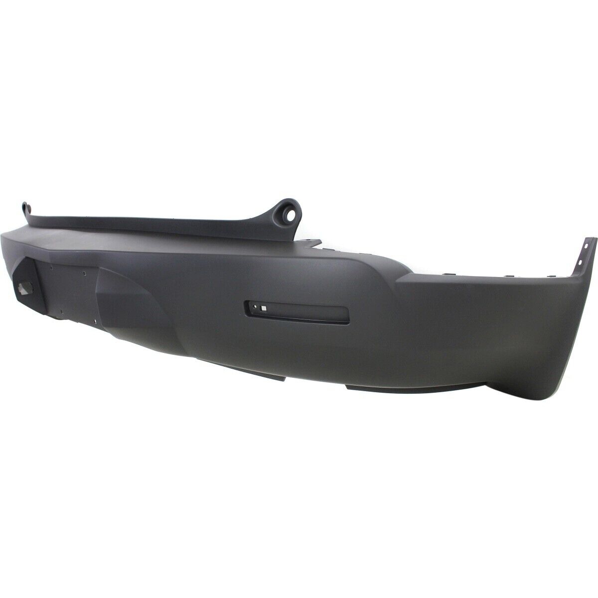 Bumper Rr Single Exhaust Textured W/O Sensor Hole - Chevrolet Traverse 2009-2012