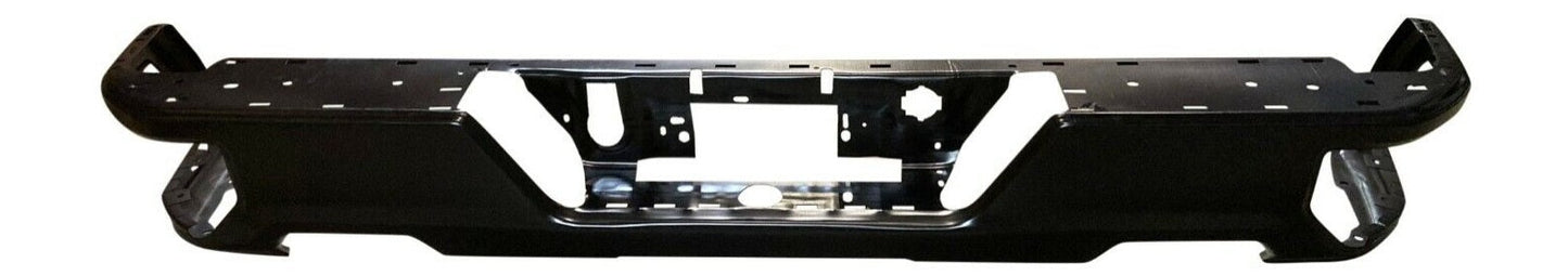 Bumper Face Bar Rr Steel Ptm W/O Blind Spots Dual Exhaust - Gmc Pickup Gmc Sierra 1500 2019-2025 | Gmc Pickup Gmc Sierra 1500 Limited 2022 | Gmc Pickup Gmc Denali 1500 2019-2025