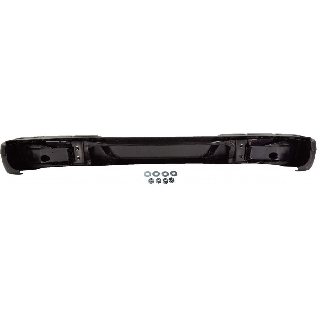 Bumper Rr Assy Black W/O Sensor W/Bracket/Black Pads W/O Sensor Fits 18-25 W/O Blind Spot - Gmc Van Gmc Savana 1996-2025 | Chevrolet Van Chevy Express 1996-2025