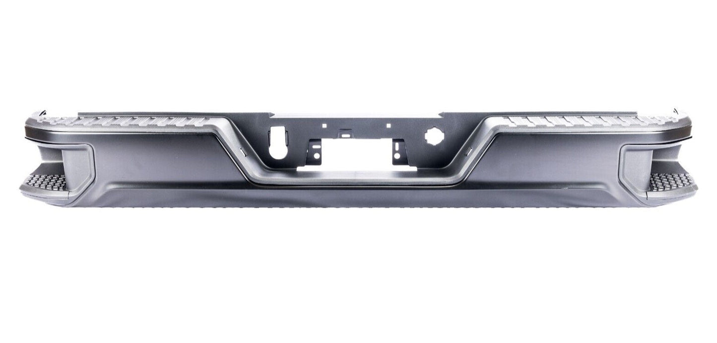 Bumper Rr Assy Black Ptm W/O Sensor/Blind Spot Brackets W/ Single Exhaust - Gmc Pickup Gmc Sierra 1500 2019-2025 | Gmc Pickup Gmc Sierra 1500 Limited 2022 | Gmc Pickup Gmc Denali 1500 2019-2025