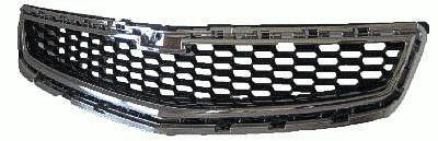 Grille Center Black W/Chrome Moulding - Chevrolet Malibu 2013