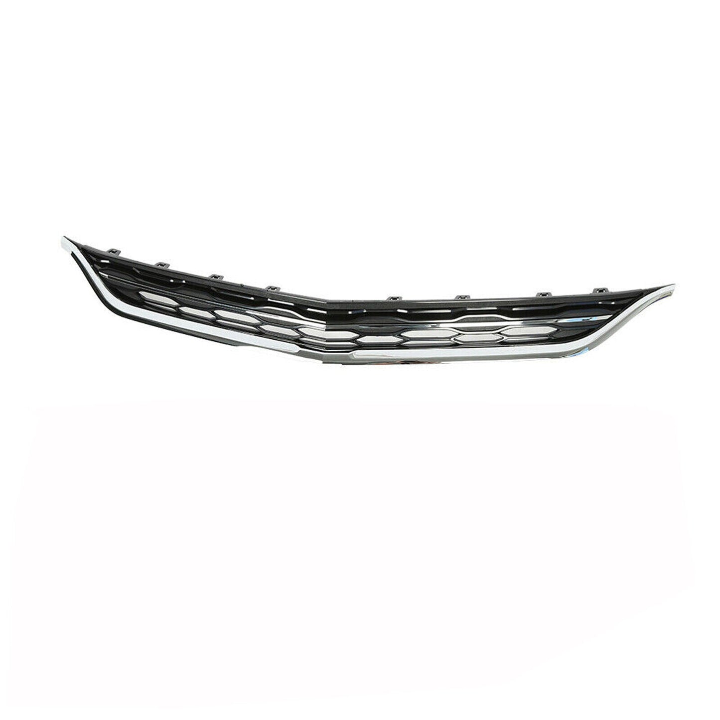 Grille Upper Black W/Chrome Moulding W/Adaptive Cruise - Chevrolet Malibu 2016-2018