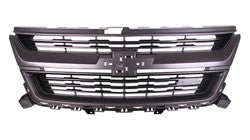 Grille Matte Black W/Gray Frame Z-71 Model W/O Centennial Edition - Chevrolet Colorado 2015-2020