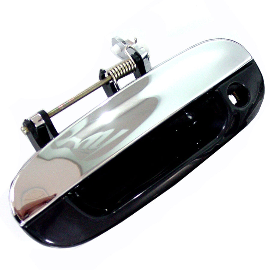 Door Handle Fr Lh Outer Black/Chrome (W/Key Ho) - Gmc Envoy 2008-2009 | Buick Rainier 2006-2007 | Chevrolet Trailblazer 2008-2009