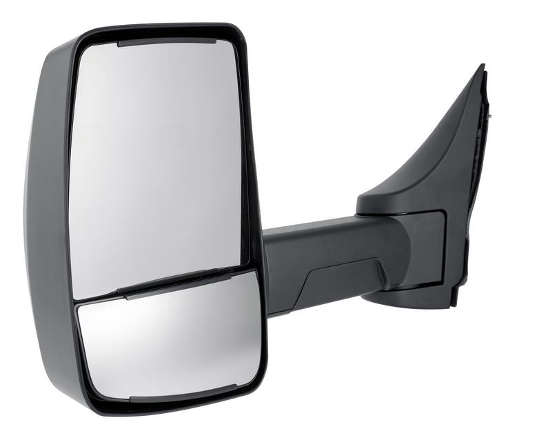 Door Mirror Lh Manual Textured W/Tow/ Long Arm For 96Inch Wide And Over Models - Gmc Van Gmc Savana 2003-2023 | Chevrolet Van Chevy Express 2003-2023
