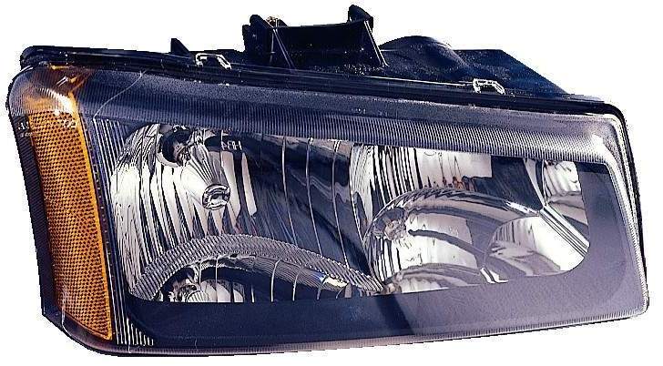 Head Lamp Rh W/Smooth Bezel W/O Cladding Hq - Chevrolet Pickup Chevy Silverado Classic 2007 | Chevrolet Avalanche 2003-2007 | Chevrolet Pickup Chevy Silverado 2003-2006