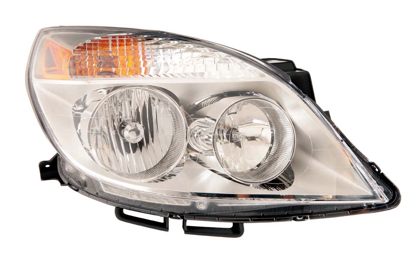 Head Lamp Rh W/O High Beam Heat Shield From 4/12/07 Hq - Chevrolet Cobalt 2008-2010 | Pontiac G5 2008-2009 | Chevrolet Malibu 2008-2012