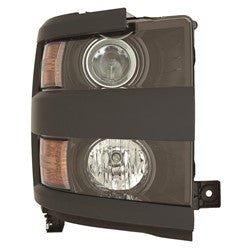 Head Lamp Rh W/Ptm Bezel Hq - Chevrolet Pickup Chevy Silverado 3500 2015-2019 | Chevrolet Pickup Chevy Silverado 2500 2015-2019