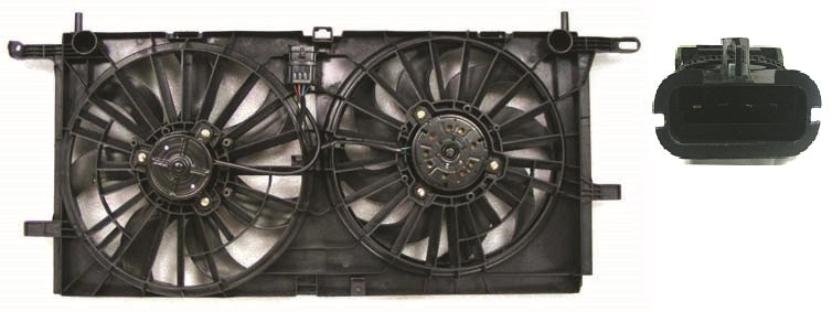 Cooling Fan Assy 3.5 W/Rr Ac - Chevrolet Uplander 2005-2009