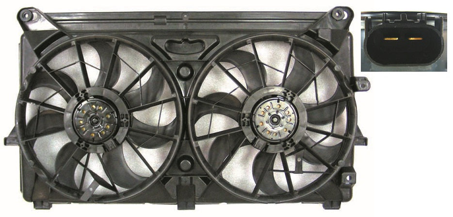 Cooling Fan Assy 6.2L V8 - Chevrolet Pickup Chevy Silverado Hybrid 2009-2013 | Chevrolet Pickup Chevy Silverado 2007-2013
