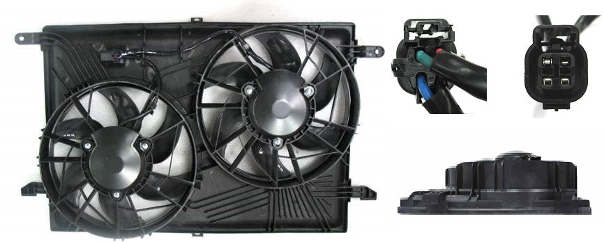 Cooling Fan Assy - Buick Enclave 2013-2017