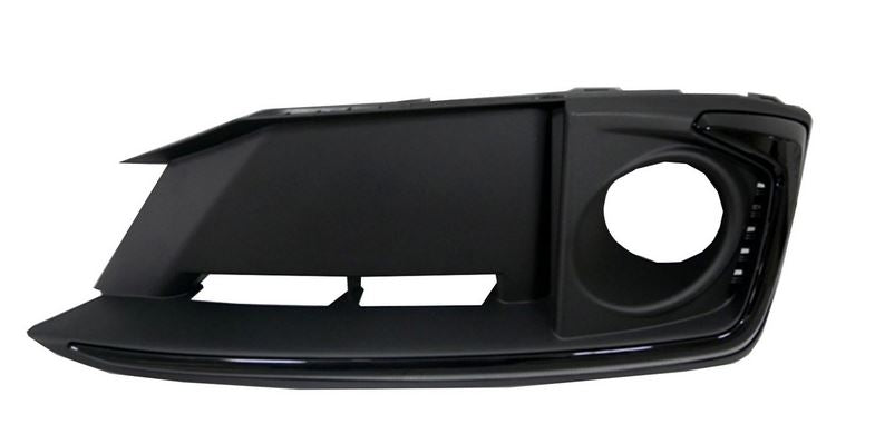 Fog Lamp Bezel Fr Rh Black W/Chrome Trim Ex/Touring Model - Honda Civic Sedan 2019-2021 | Honda Civic Coupe 2019-2020