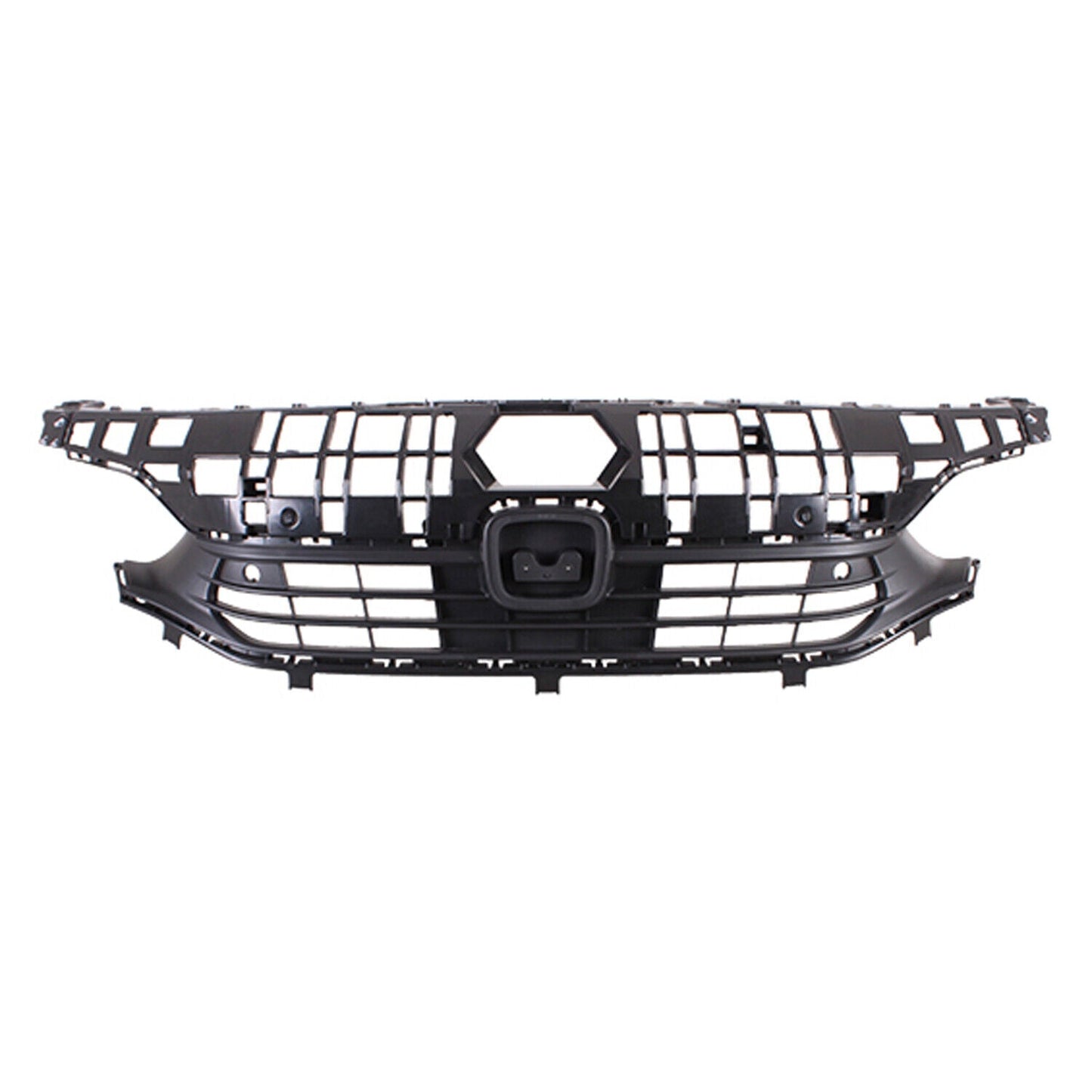 Grille Fr Textured Black W/Park Assist Sensor W/O Emblem Exclude Si - Honda Civic Sedan 2022-2024