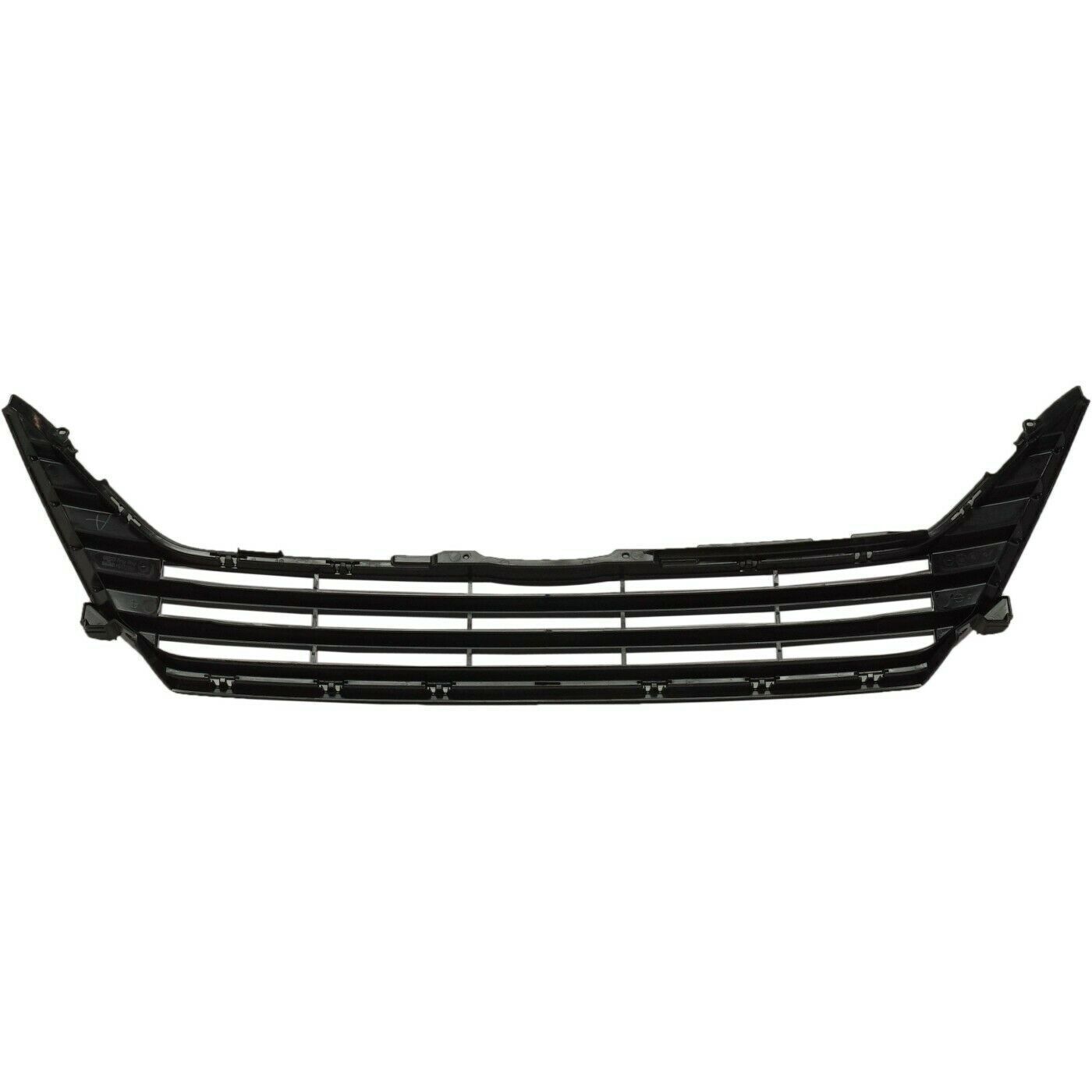 Grille Upper Textured Black W/Horizontal Bars - Honda Odyssey 2018-2020
