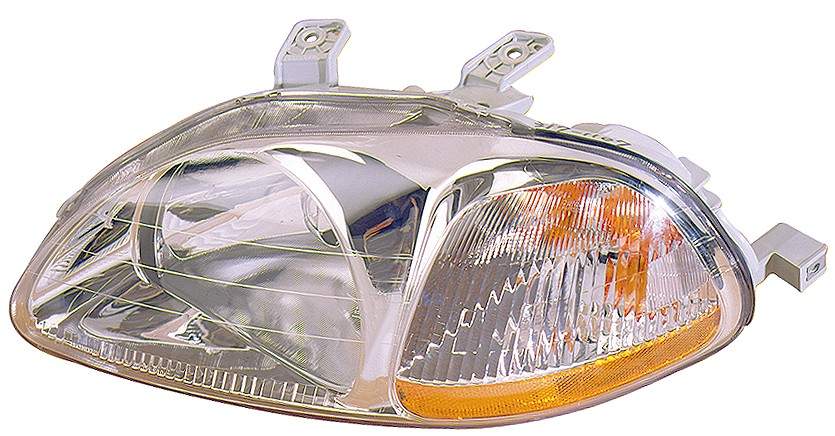 Head Lamp Lh Hq - Honda Civic Sedan 1996-1998 | Honda Civic Coupe 1996-1998 | Honda Civic Hatchback 1996-1998