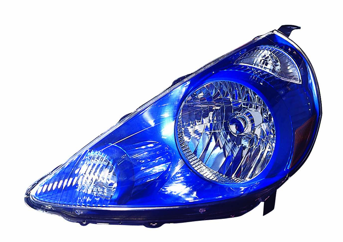 Head Lamp Lh Vivid Blue(Code B520P) Hq - Honda Fit 2007-2008