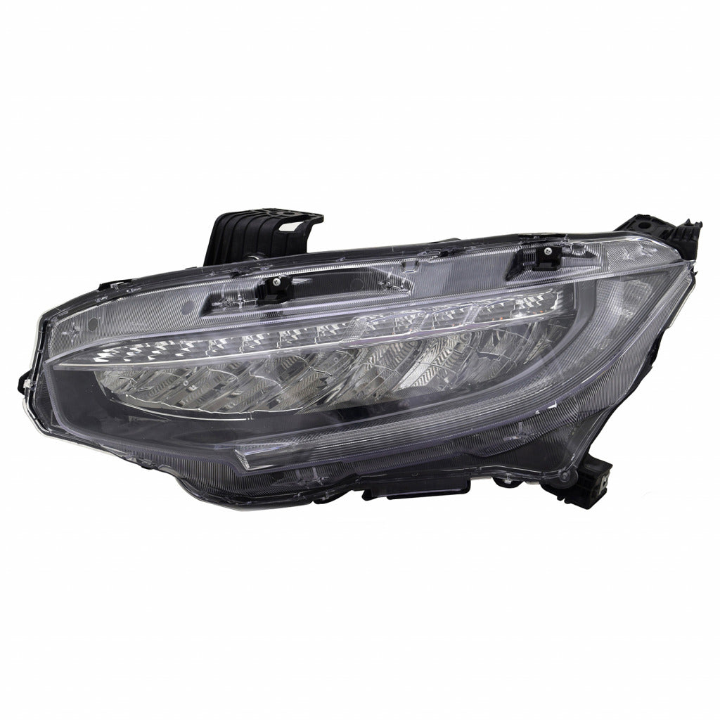 Head Lamp Lh Led Us/Canada Built For Touring Trim Hq - Honda Civic Coupe 2019 | Honda Civic Hatchback 2019 | Honda Civic Sedan 2019