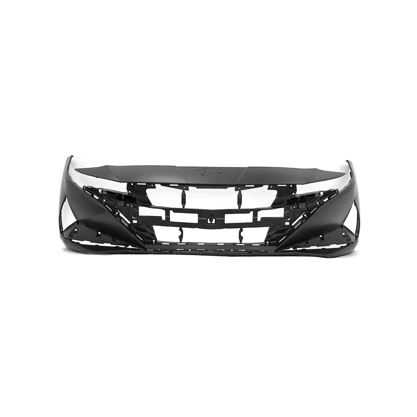 Bumper Fr Primed W/ Lower Molding Slots Ltd/Luxury/Ultimate Usa Built - Hyundai Elantra Sedan 2021-2023