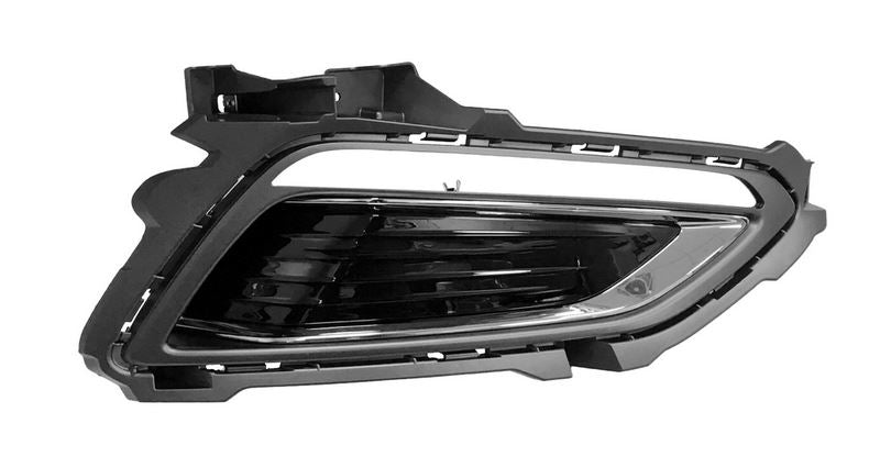 Daytime Running Lamp Bezel Lh Black W/Chrome - Hyundai Sonata Hybrid 2016-2017