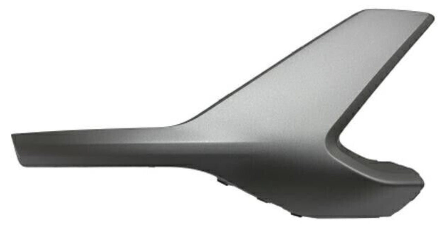 Bumper Molding Fr Rh Textured Light Gray Se / Essential (Canada) Models Exclude Hyb - Hyundai Santa Fe 2021-2023