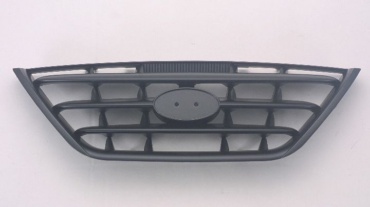 Grille Sdn Black W/Fog Lamp Hole Type - Hyundai Elantra 2004-2006