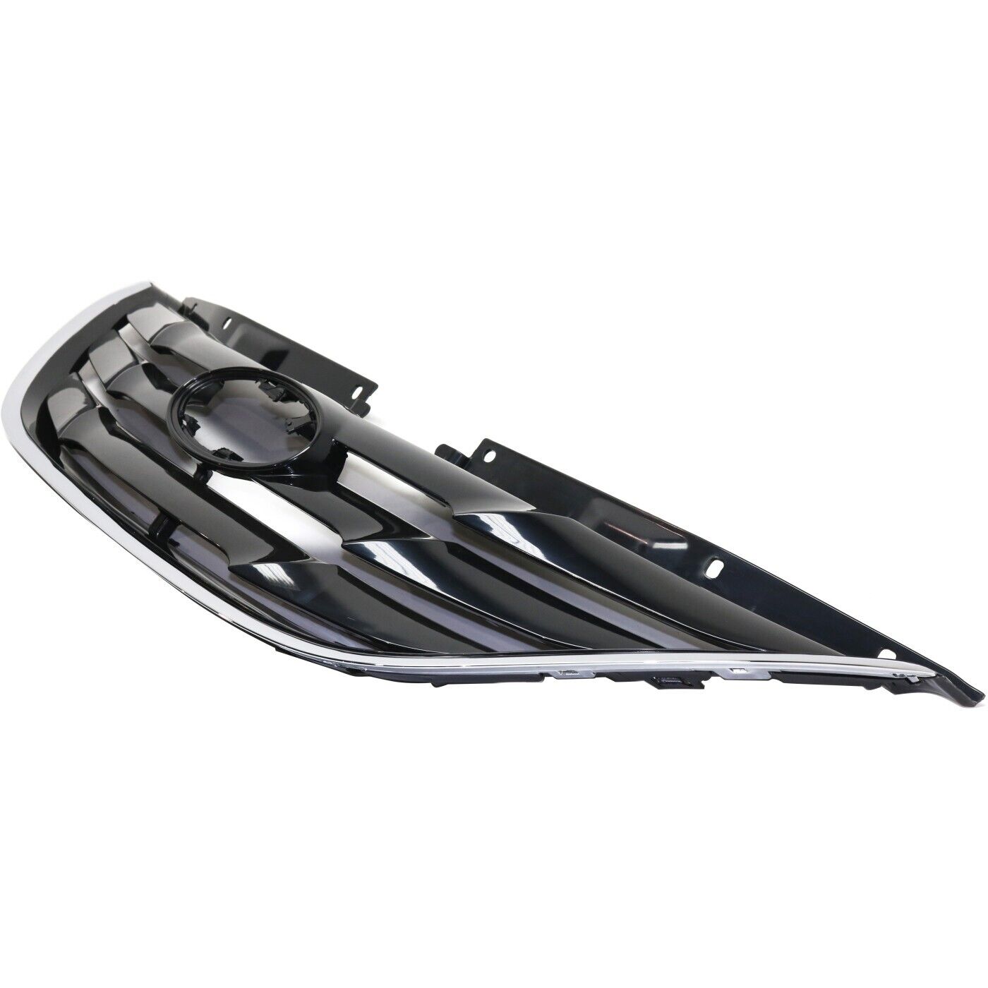 Grille Matte Black W/Chrome Mldg Exclude Hyb - Hyundai Sonata 2011-2013