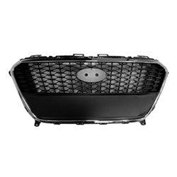Grille W/O Adaptive Cruise/ Plug-In - Hyundai Sonata Hybrid 2016-2017