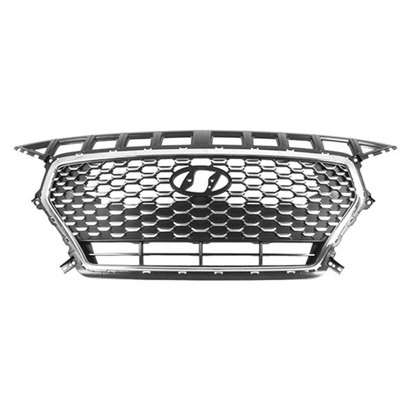 Grille Ptd W/Chrome Frame - Hyundai Elantra Gt 2018-2020
