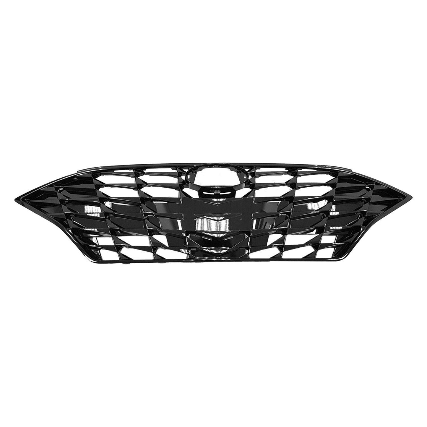 Grille Fr Gloss Black W/O Sensor/Camera Fits Sel/Sel Plus/Sprt Models - Hyundai Sonata 2020-2023