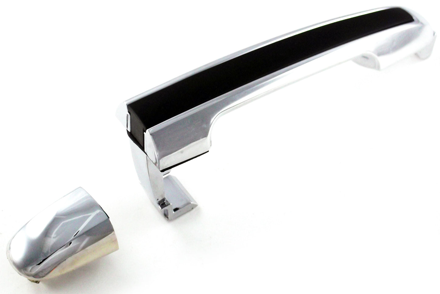 Door Handle Fr Rh Outer (Chrome/Black Strip) - Hyundai Sonata 2006-2008