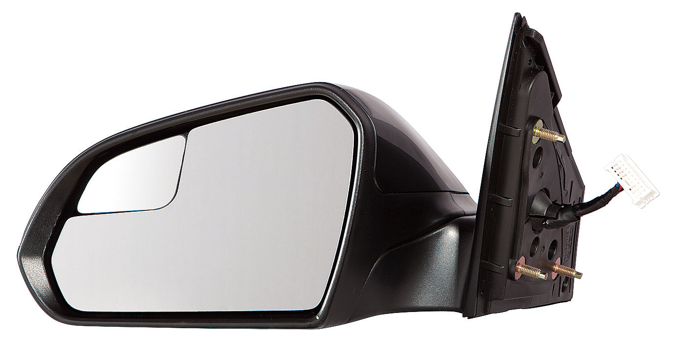 Door Mirror Lh Power Htd W/O Blind Spot/Turn Signal Ptm - Hyundai Sonata 2015-2017
