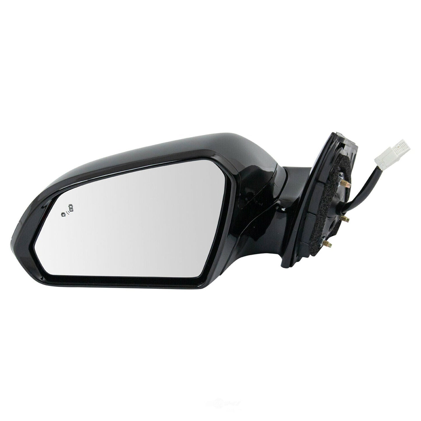 Door Mirror Lh Power Ptm Base W/Blind Spot/Signal/Heat - Hyundai Sonata 2018-2019