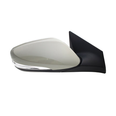 Door Mirror Rh Power Htd W/Signal Us Built - Hyundai Elantra Sedan 2014-2016