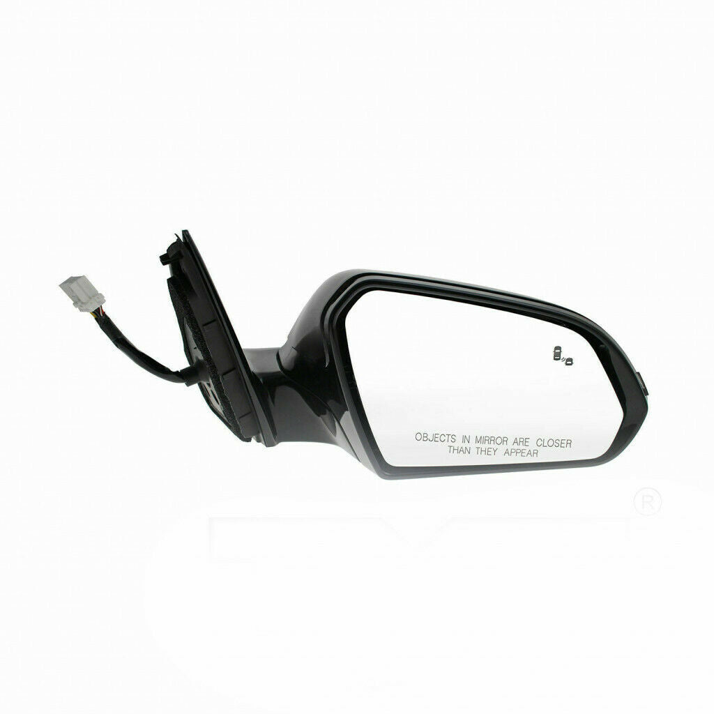 Door Mirror Rh Power Textured W/Blind Spot/Signal/Heat - Hyundai Sonata 2018-2019