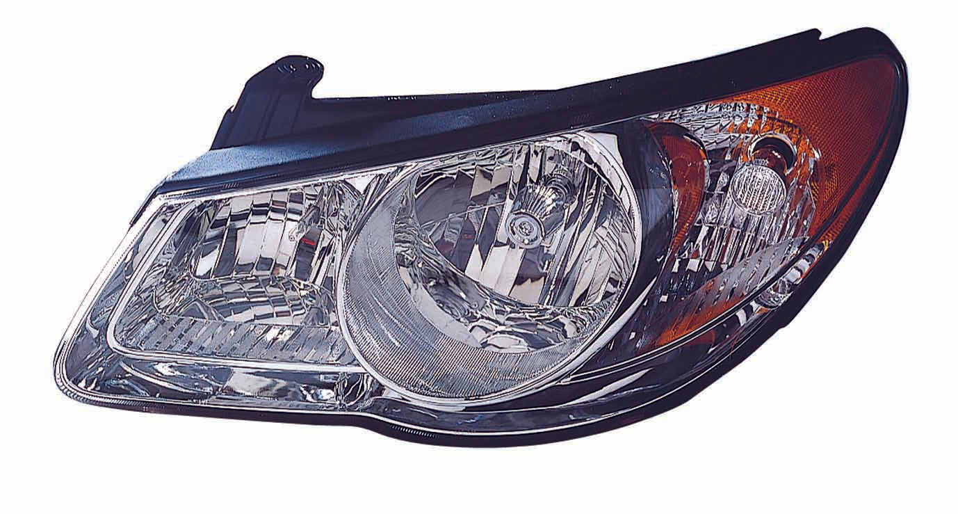 Head Lamp Lh Hq - Hyundai Elantra 2007-2009