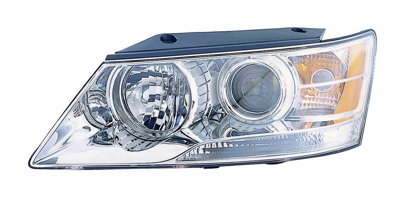 Head Lamp Lh Hq - Hyundai Sonata 2009-2010