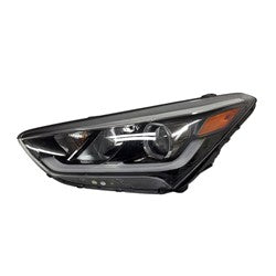 Head Lamp Lh Halogen W/O Sport Hq - Hyundai Santa Fe Xl 2019 | Hyundai Santa Fe Xl (Canada) 2017-2018 | Hyundai Santa Fe (6-7 Seater) 2017-2018