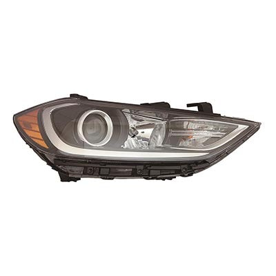 Head Lamp Rh Halogen Usa Built W/O Drl - Hyundai Elantra Sedan 2017-2018