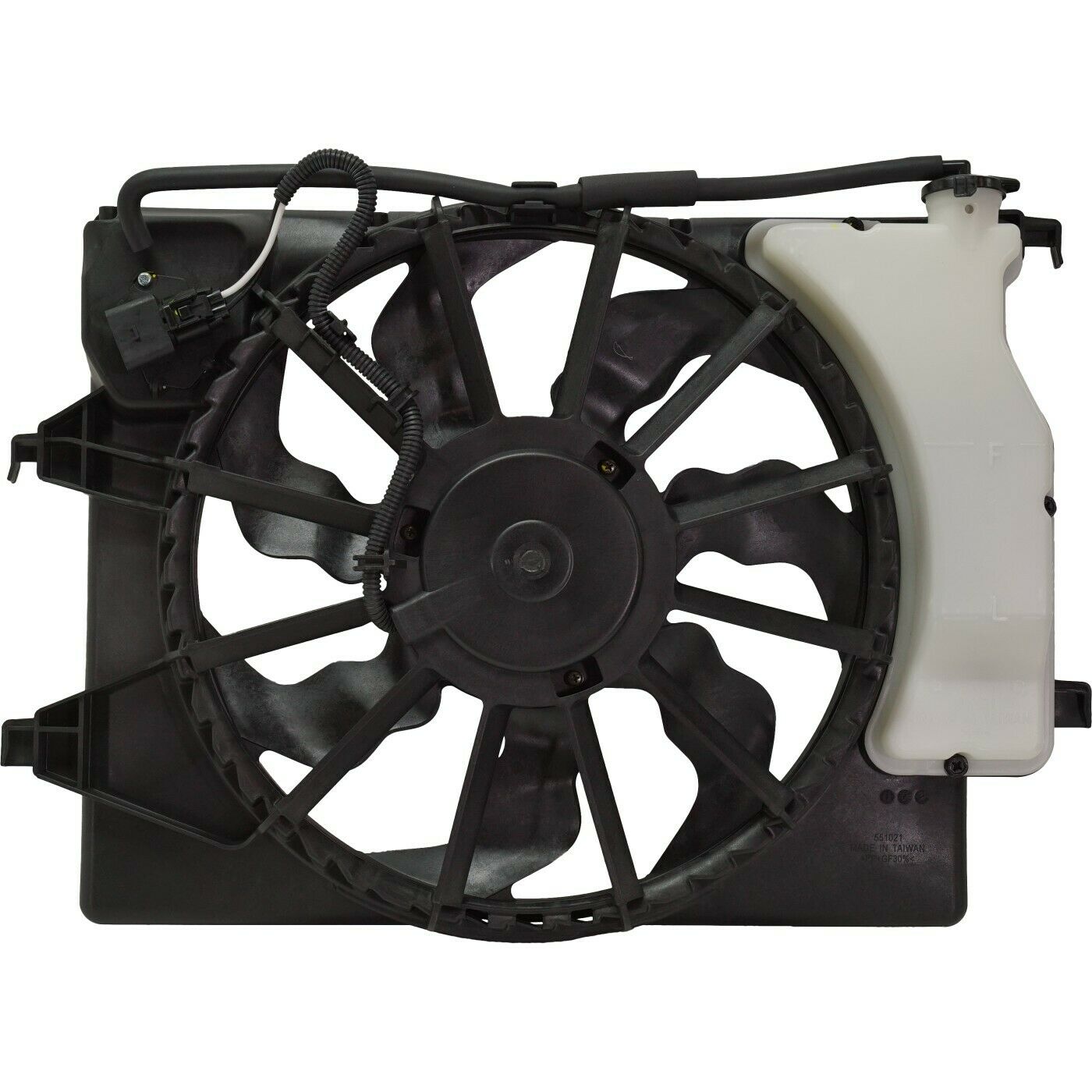 Cooling Fan Assy W/ One Big Fan - Hyundai Accent Sedan 2018-2021 | Kia Rio Hatchback 2018-2022 | Kia Rio Sedan 2018-2022