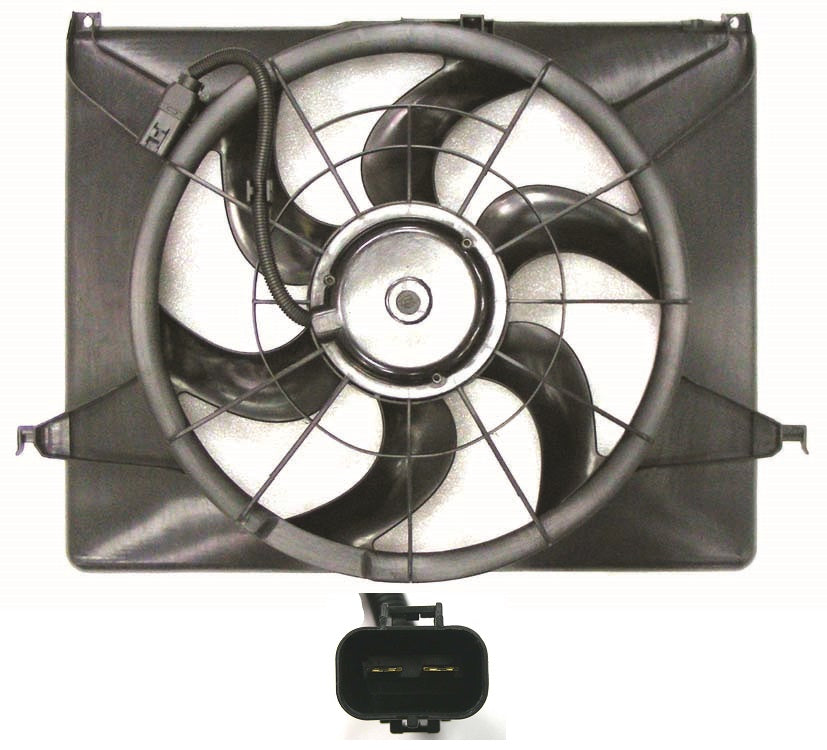 Cooling Fan Assy 2.4L - Hyundai Sonata 2006-2008