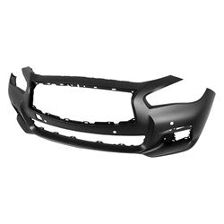 Bumper Fr Primed W/Sensor W/O Sport - Infiniti Q50 Sedan 2014-2017