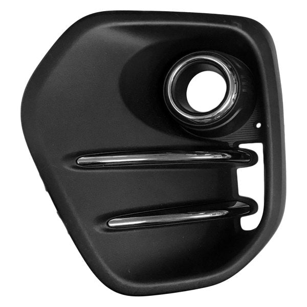 Fog Lamp Bezel Fr Lh Ptd Black W/Chrome Moulding W/O Led Fogs Fwd - Kia Sportage 2017-2019