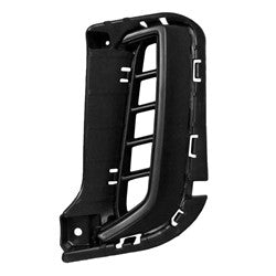 Grille Fr Lh Black W/Satin Chrome Molding - Kia Telluride 2020-2022