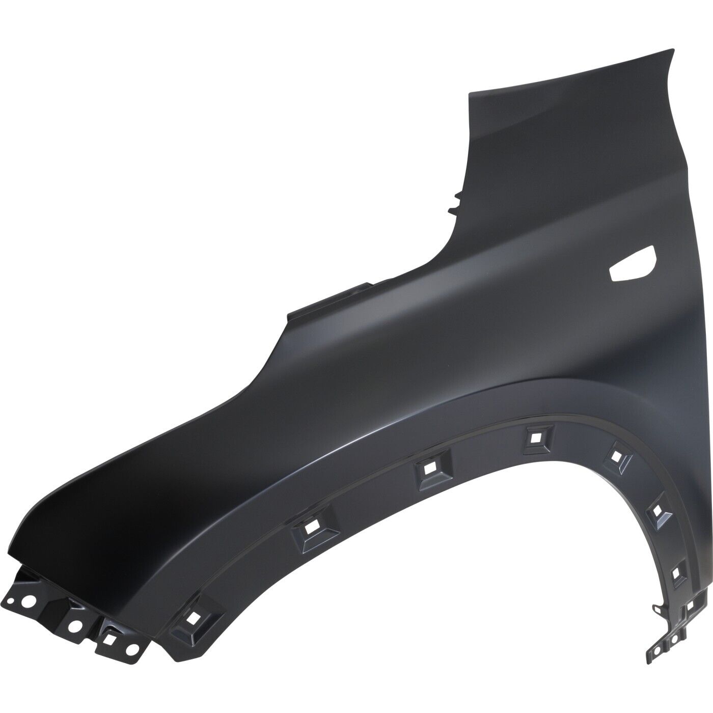 Fender Fr Lh Steel W/Lamp Hole Lx - Kia Seltos 2021-2024