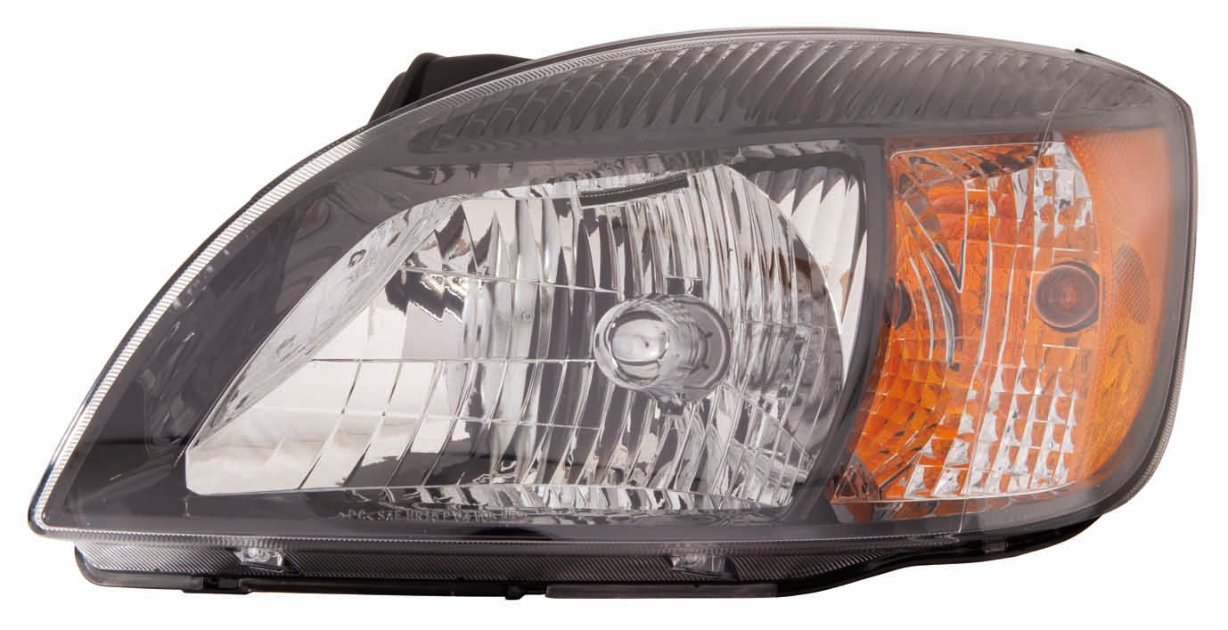 Head Lamp Lh Black Bezel Hq - Kia Rio5 2006-2011 | Kia Rio Sedan 2006-2011