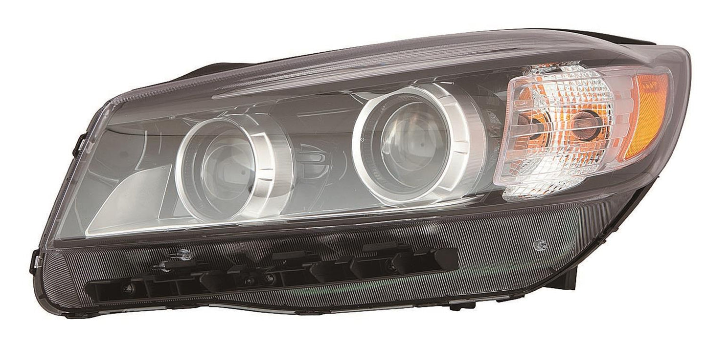 Head Lamp Lh W/Led W/O Led Accent Light Hq - Kia Sorento 2016-2018