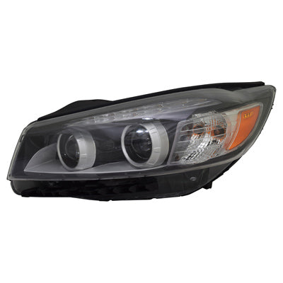 Head Lamp Lh Halogen W/Led Accent Light Hq - Kia Sorento 2016-2018