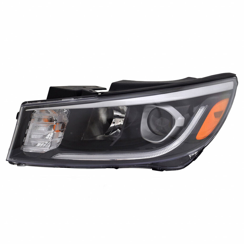 Head Lamp Lh Halogen W/O Led Position Lamp Hq - Kia Sedona 2019-2021