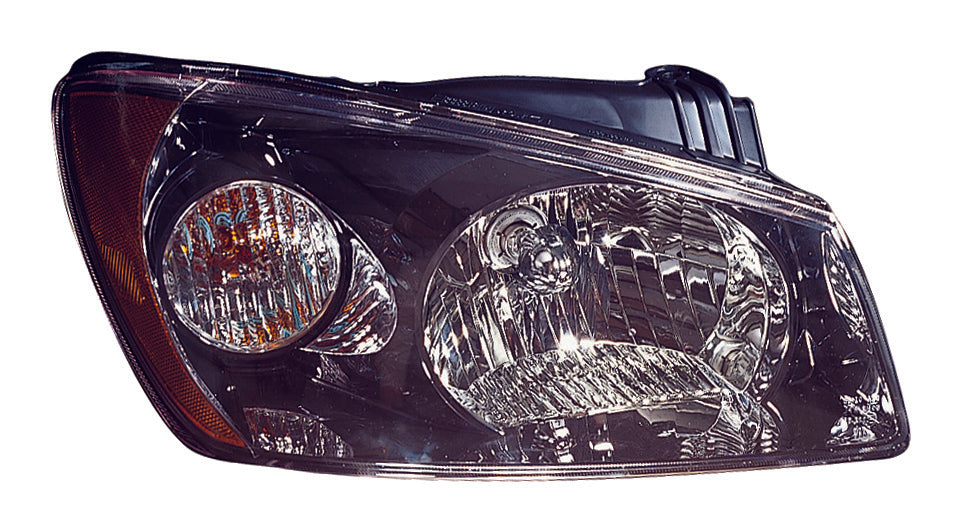 Head Lamp Rh (Smoked) Ex/Sx Hq - Kia Spectra5 (Hback) 2005-2006 | Kia Spectra (2004-)(Sedan) 2004-2006