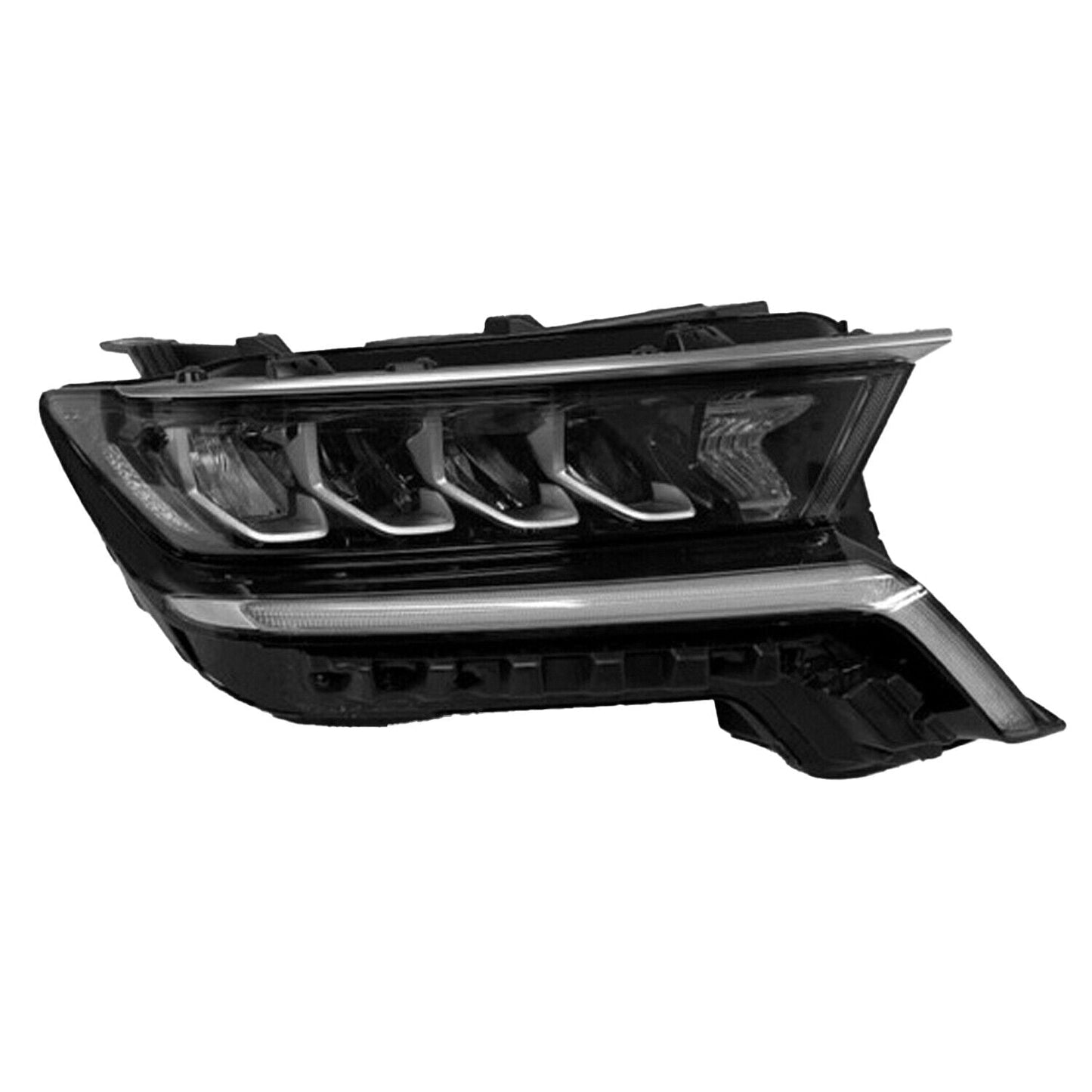 Head Lamp Rh Black Upper Molding Std Reflector Type Exclude Hyb Hq - Kia Sorento 2021-2023